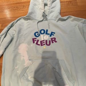 Golf le fleur x converse large hoodie